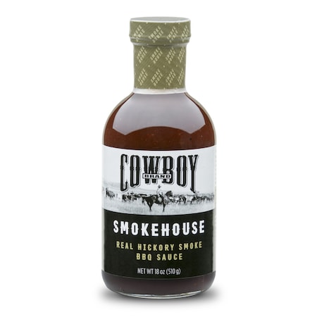 Cowboy Charcoal Cowboy Smokehouse Real Hickory Smoke BBQ Sauce 18 oz 83602